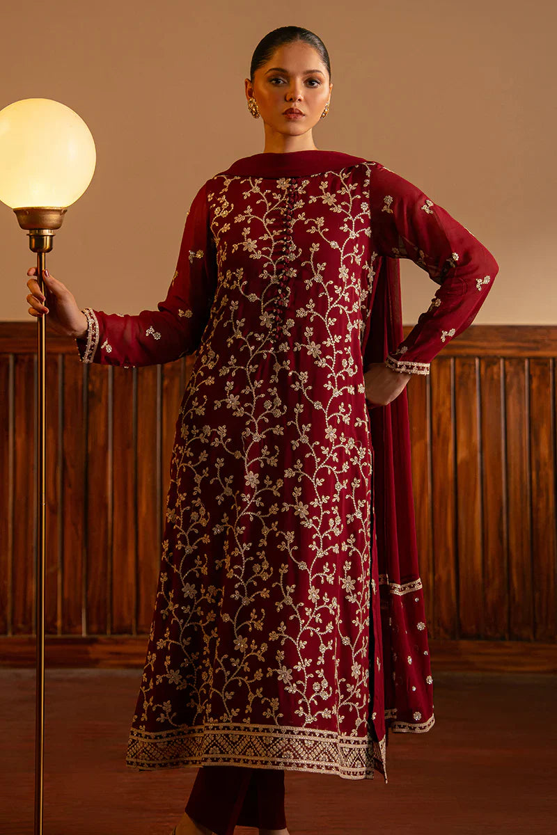 Bareeze Embroidered Three Piece Lawn MM-12