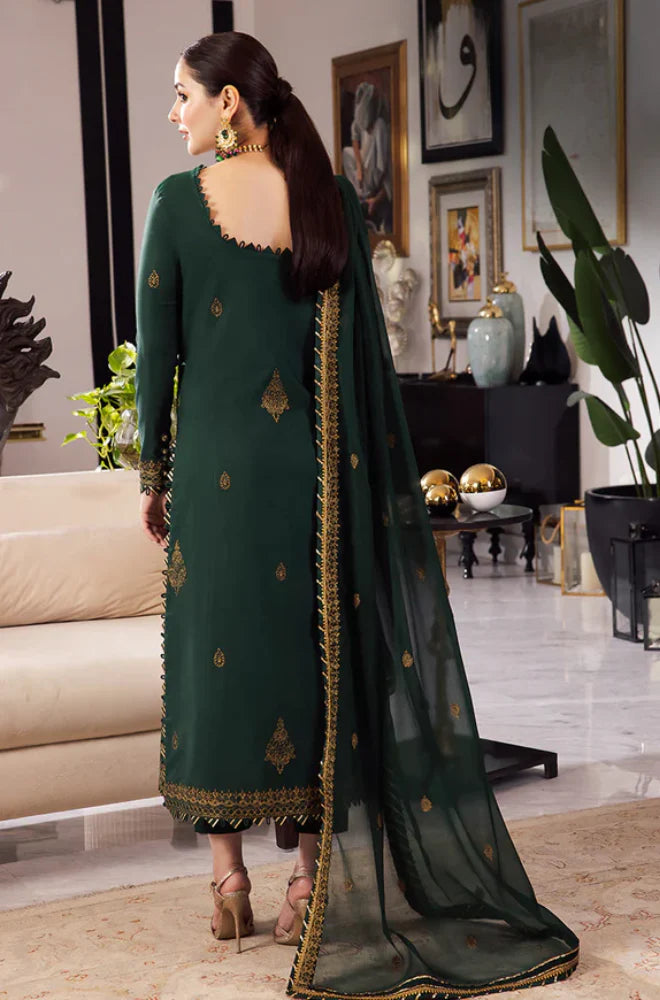 Asim jofa Embroidered Three Piece Lawn AJ-131