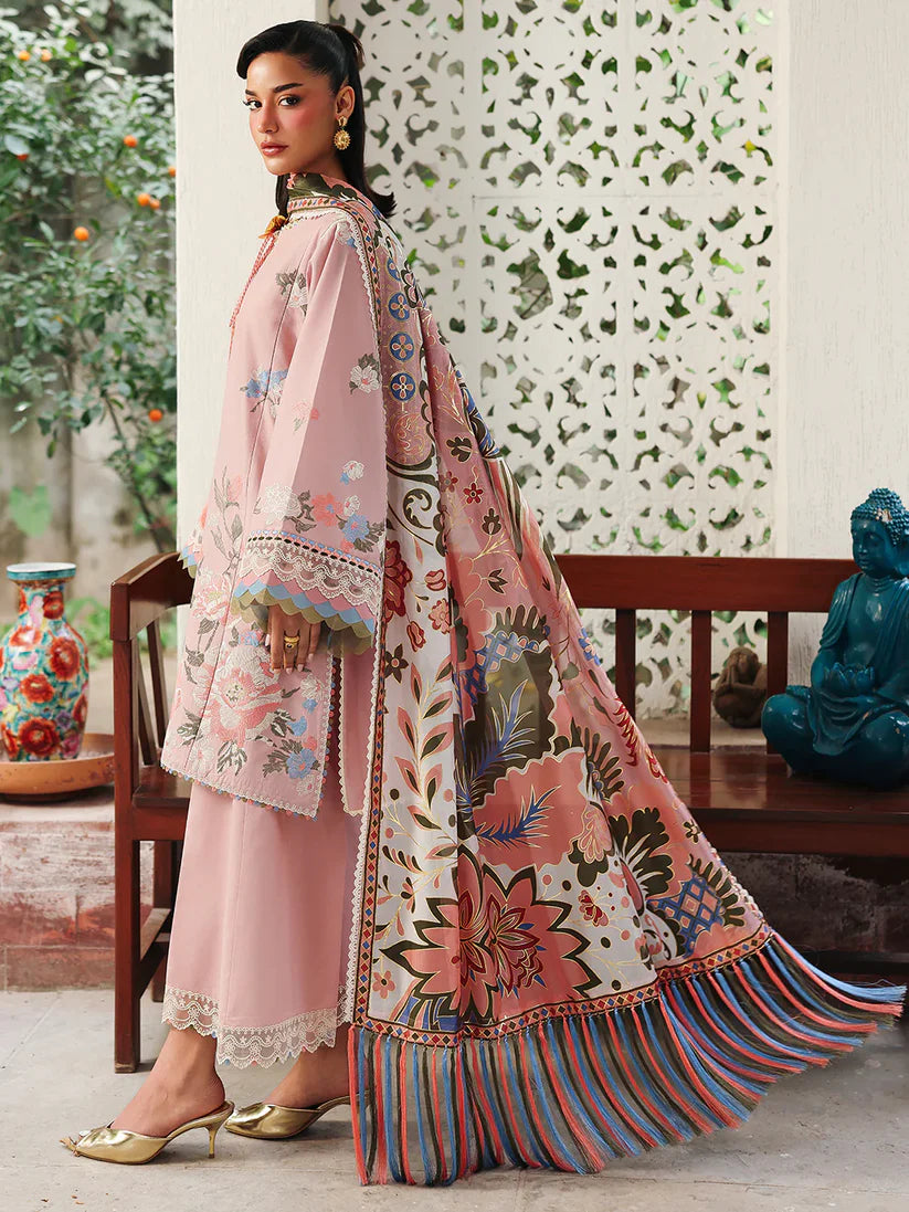 Bin ilyas Lawn Embroidered Three Piece BIL-287