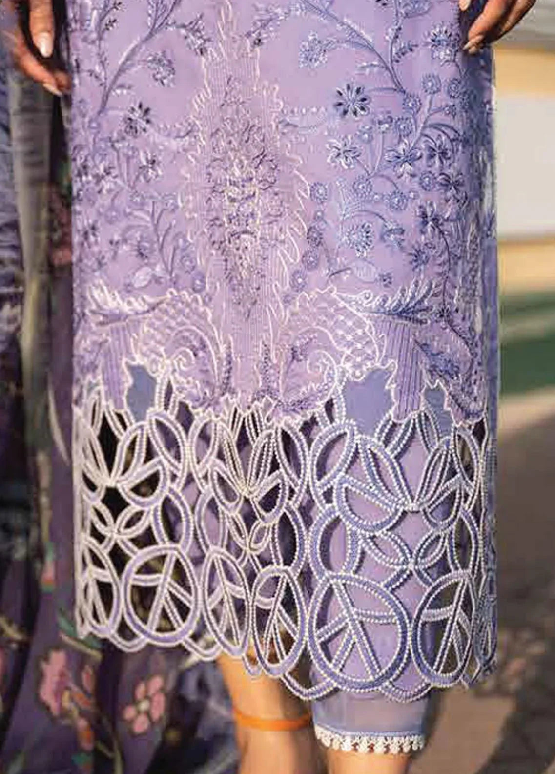 3 Piece - Embroidered Lawn (Mushq) Suit | MQ - 23