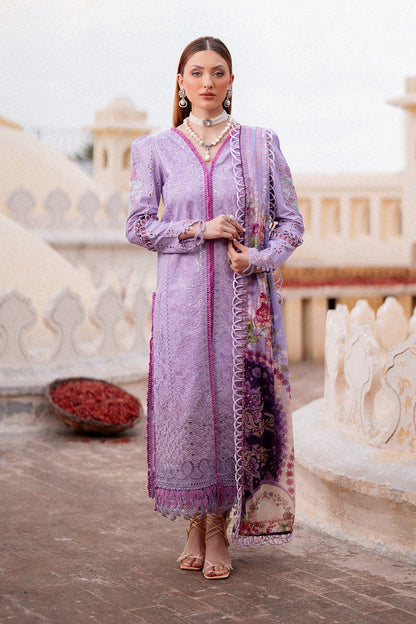 Zarposh Luxury Embroidered Lawn Suits Unstitched 3 Piece 114 KHAAS – Eid Collection
