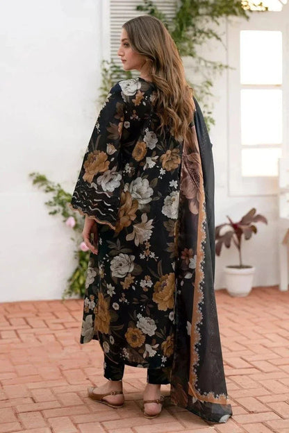 Sapphire D-100 Khaddar Printed 3pc