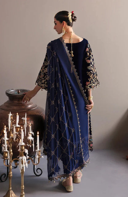 FCC ZC-151 Embroidered Velvet Three piece velvet Collection