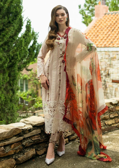 Eid Collection Roheenaz Embroiderd Lawn 3 pc D-190