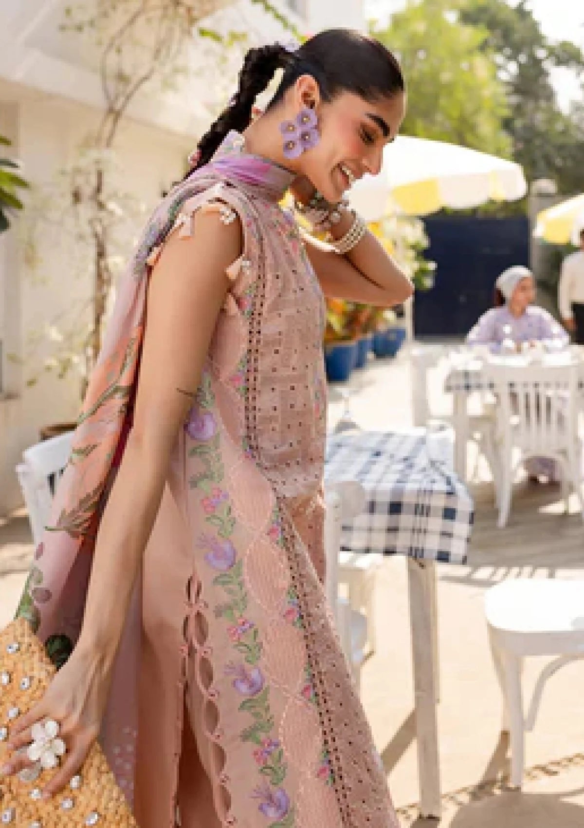 EID Collection Parishay Luxury Lawn Embroidered 3PCS D-252