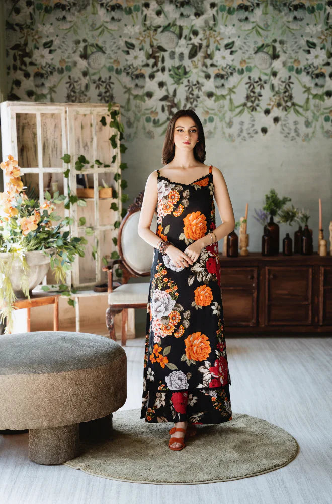 3 Piece - Printed Airjet Viscous Silk Suit | FCC - 841