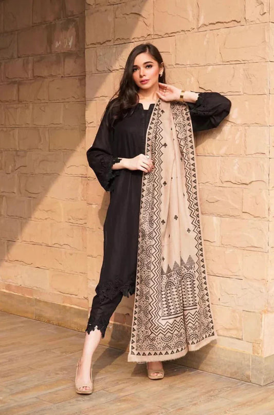 3 Piece - Dhanak Suit at Reasonable Prices | FCC D - 823