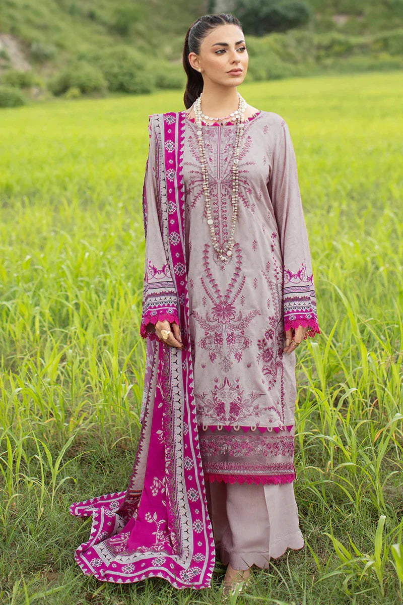 3 Piece - Embroidered Lawn Sapphire Suit | SPL - 932