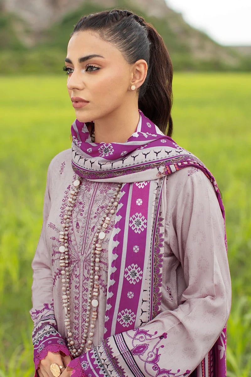 3 Piece - Embroidered Lawn Sapphire Suit | SPL - 932