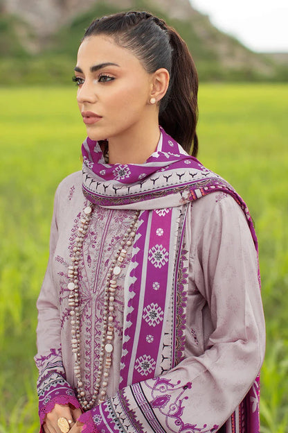 3 Piece - Embroidered Lawn Sapphire Suit | SPL - 932