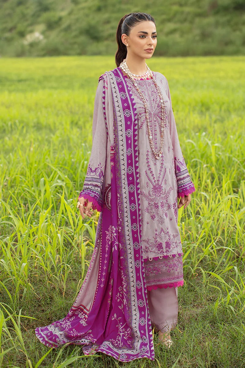 3 Piece - Embroidered Lawn Sapphire Suit | SPL - 932