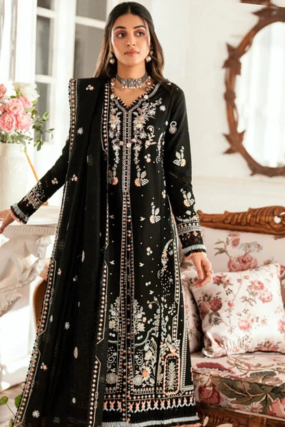 Qalamkar Embroidered Dhanak Three Piece QL-1050