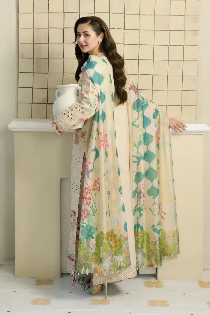 Maryam N Maria Embroidered lawn Three Piece MNM-363
