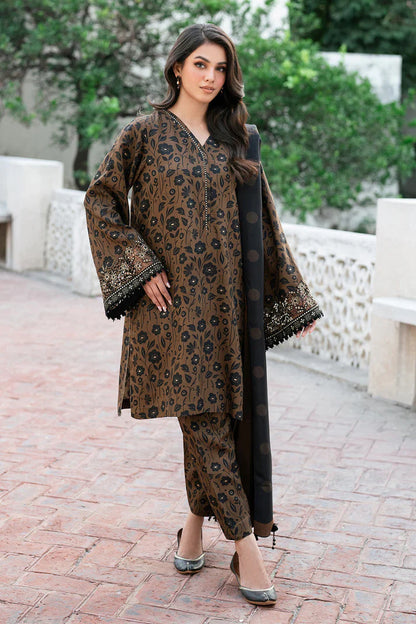 Baroque | Digital Printed Lawn Three Piece BQR-07