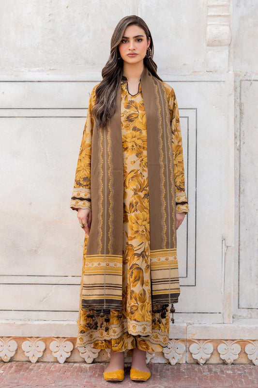 3 Piece - Printed Lawn Suit with Dupatta | D - 792