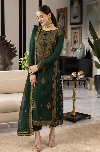 Asim jofa Embroidered Three Piece Lawn AJ-131