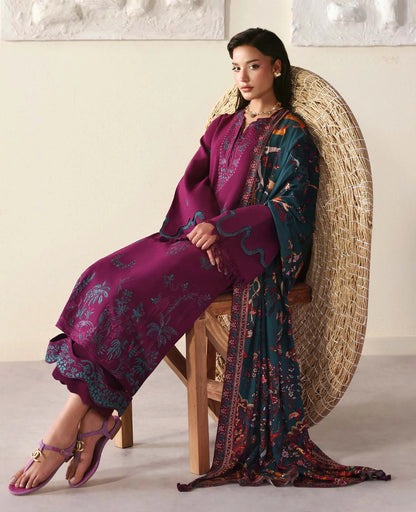 Alizee-3PC Lawn EMBROIDERED Iz-267