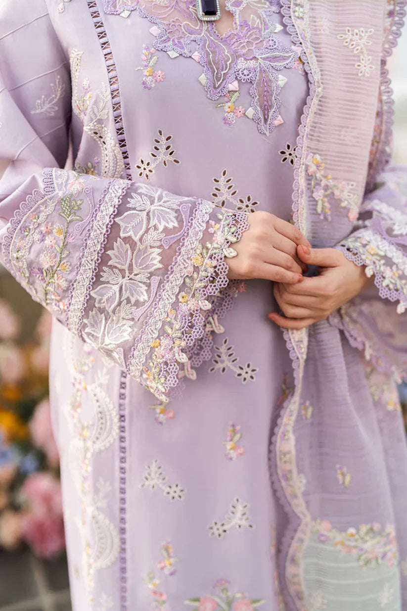 Qalamkar Lawn Chiken-Kari Embroidered Three Piece QL-141