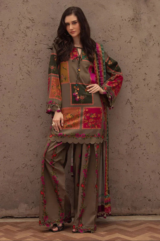 Baroque D-2115 Printed three piece