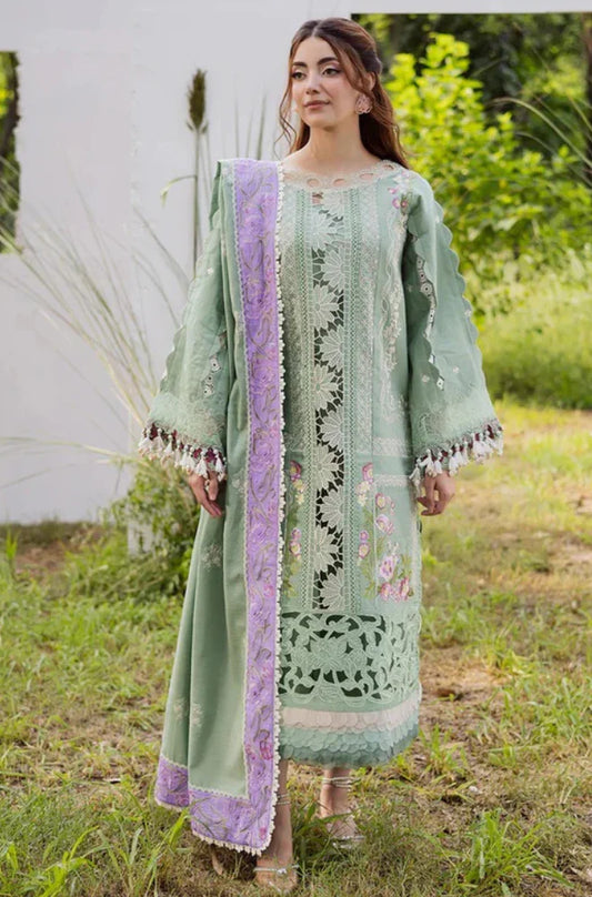 Parishay Lawn Chikenk-Kari Embroidered Three Piece PR-2009