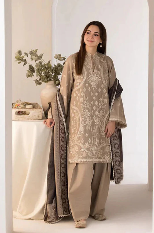 Sobia Nazir Lawn Embroidered Three Piece SN-07