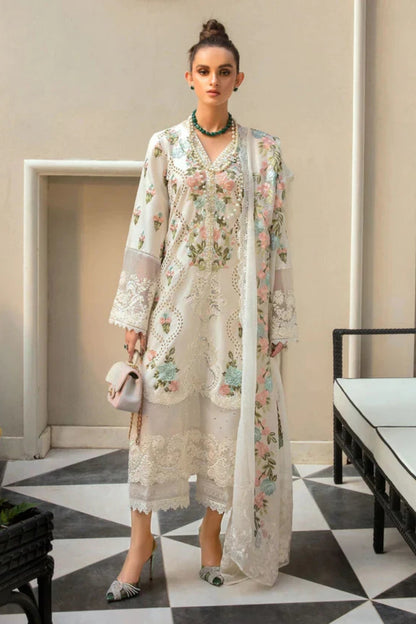 3 Piece - Monsoon Blooms (Lawn) Suit | Affordable Prices