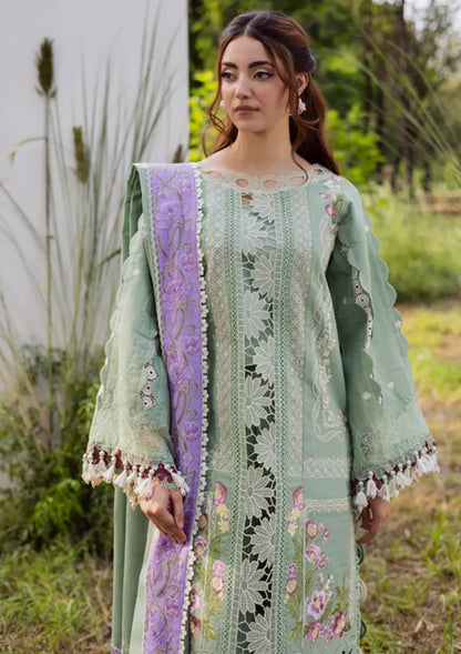 Parishay Lawn Chikenk-Kari Embroidered Three Piece PR-2009