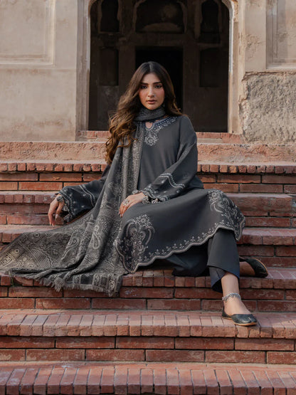Izel Embroidered Lawn Three Piece Winter IZ-85
