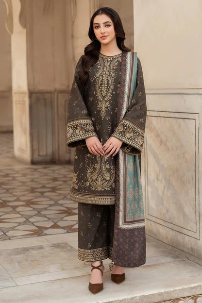 3 Piece - Embroidered Premium Lawn (Jazmin) Suit | SP - 42