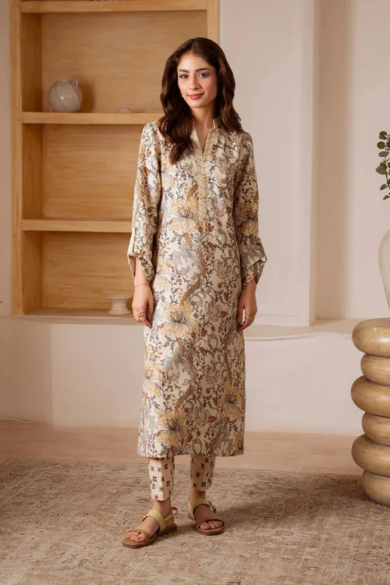 fcc-731 Printed Airjet Viscous Silk two Piece