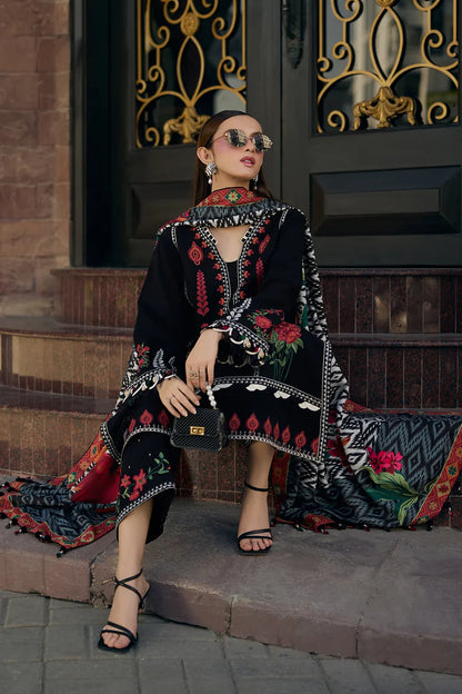 Charizma Lawn Embroidered Three Piece CH-255